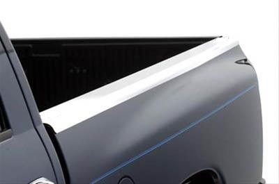 QMI Polished Stainless Bed Caps w/o Holes 02-08 Dodge Ram SB